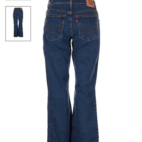 Levis 550 Classic Relaxed Bootcut Jeans - Picture 2 of 4